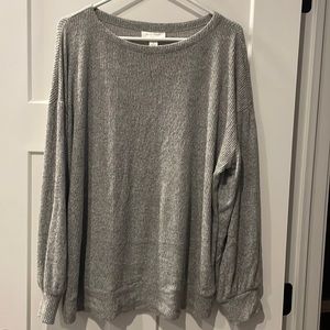 Super soft and cozy maternity sweater.
